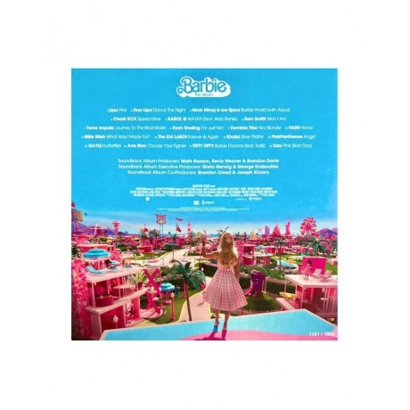 Виниловая пластинка OST, Barbie: The Album (Ken Cover) (Various Artists) (coloured) (0075678612183) - фото 2