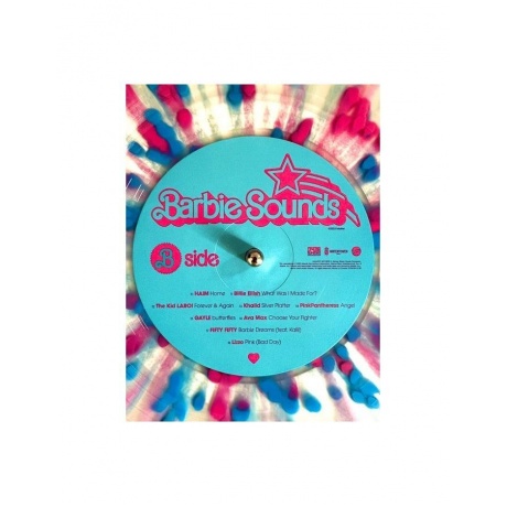 Виниловая пластинка OST, Barbie: The Album (Ken Cover) (Various Artists) (coloured) (0075678612183) - фото 6