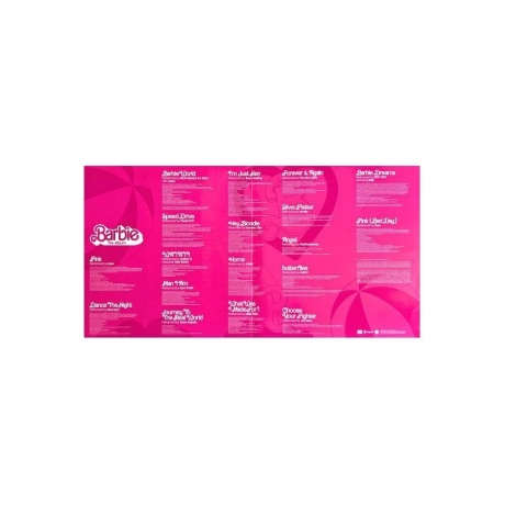 Виниловая пластинка OST, Barbie: The Album (Ken Cover) (Various Artists) (coloured) (0075678612183) - фото 9