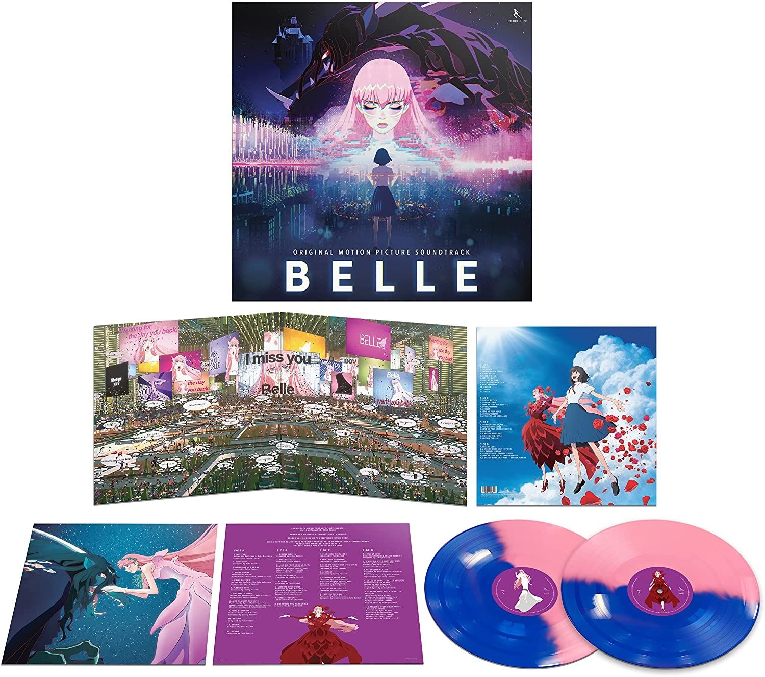 Виниловая пластинка OST, Belle (Taisei Iwasaki, Ludvig Forssell) (coloured) (0196587064815) винил 12 lp ost moulin rouge 2lp