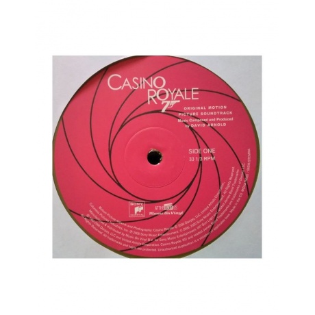 Виниловая пластинка OST, Casino Royale (David Arnold) (coloured) (8719262025455) - фото 3