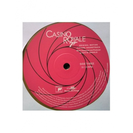 Виниловая пластинка OST, Casino Royale (David Arnold) (coloured) (8719262025455) - фото 5