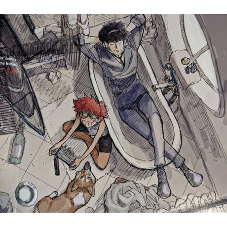 OST - Cowboy Bebop (Seatbelts) (Red/Orange Marbled) (0196587335311) виниловая пластинка - фото 3