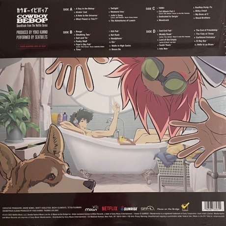 OST - Cowboy Bebop (Seatbelts) (Red/Orange Marbled) (0196587335311) виниловая пластинка - фото 4