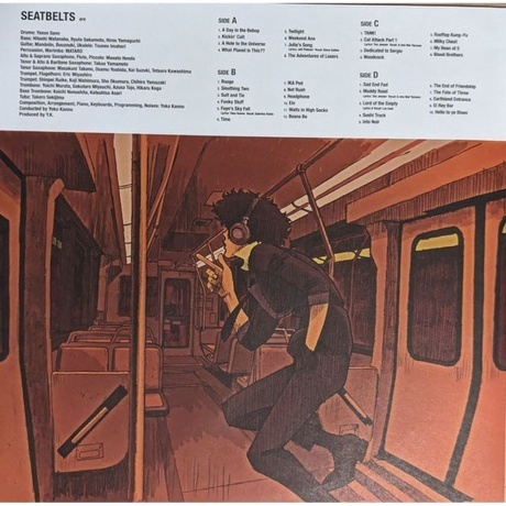 OST - Cowboy Bebop (Seatbelts) (Red/Orange Marbled) (0196587335311) виниловая пластинка - фото 9