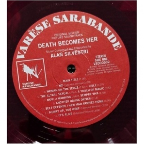 OST - Death Becomes Her (Alan Silvestri) (coloured) (0888072423497) виниловая пластинка - фото 6