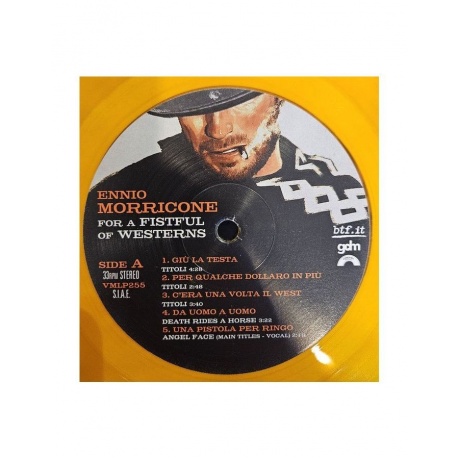 Виниловая пластинка OST, For A Fistful Of Westerns (Ennio Morricone) (coloured) (8016158025545) - фото 5