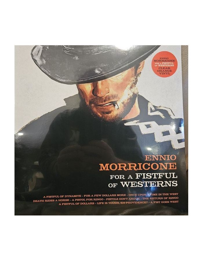 ost novecento ennio morricone coloured lp 2023 clear red limited виниловая пластинка Виниловая пластинка OST, For A Fistful Of Westerns (Ennio Morricone) (coloured) (8016158025545)
