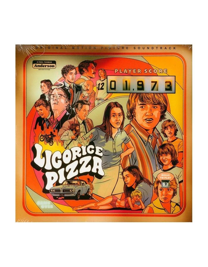 Виниловая пластинка OST, Licorice Pizza (Various Artists) (0602438894727) компакт диски parlophone david bowie never let me down cd japan