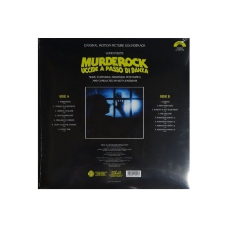 Виниловая пластинка OST, Murderock (Keith Emerson) (coloured) (8004644009179) - фото 3