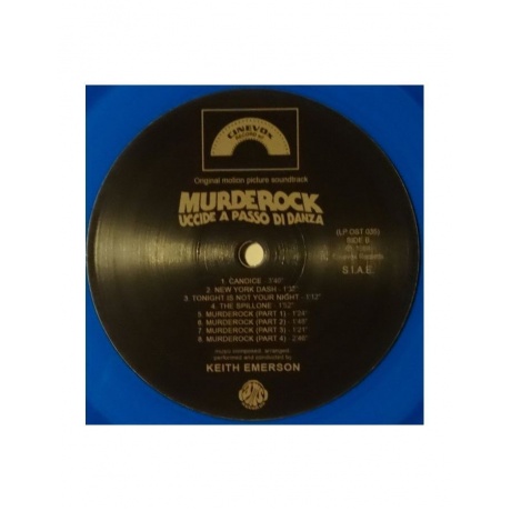 Виниловая пластинка OST, Murderock (Keith Emerson) (coloured) (8004644009179) - фото 6