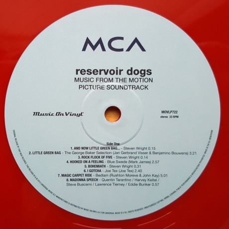 OST - Reservoir Dogs (Various Artists) (0600753421024) виниловая пластинка - фото 3