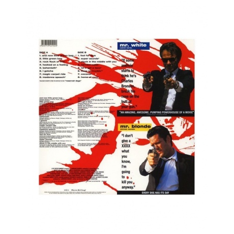 Виниловая пластинка OST, Reservoir Dogs (Various Artists) (0600753421024) - фото 3