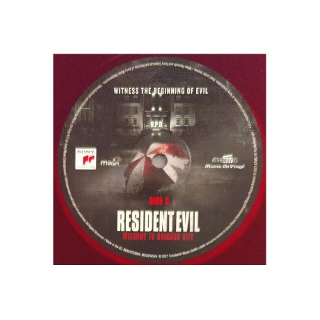 Виниловая пластинка OST, Resident Evil: Welcome To Raccoon City (Mark Korven) (coloured) (8719262023239) - фото 6
