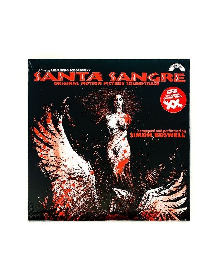 цена Виниловая пластинка OST, Santa Sangre (Simon Boswell) (coloured) (8004644009131)