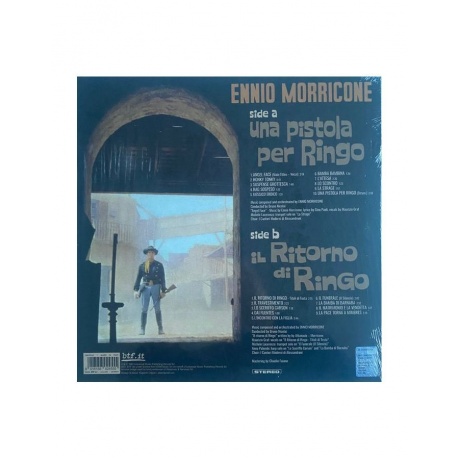Виниловая пластинка OST, Una Pistola Per Ringo/ Il Ritorno Di Ringo (Ennio Morricone) (coloured) (8016158024555) - фото 2