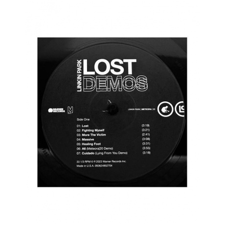 Виниловая пластинка Linkin Park, Lost Demos (0093624852704) - фото 3