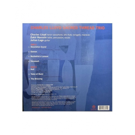 Виниловая пластинка Lloyd, Charles, Trio Of Trios (Box) (0602445545209) - фото 20