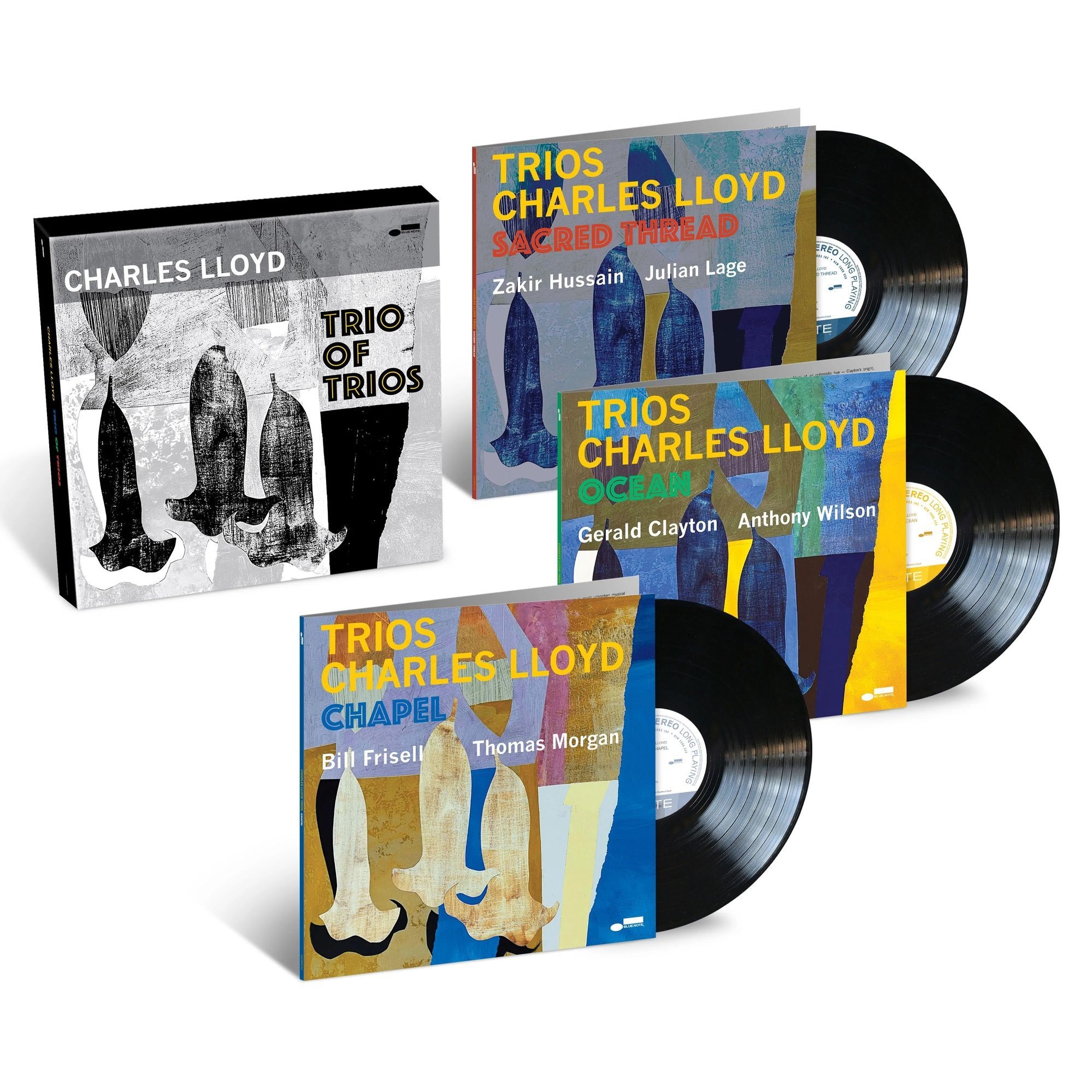 Виниловая пластинка Lloyd, Charles, Trio Of Trios (Box) (0602445545209) виниловая пластинка trios charles lloyd chapel
