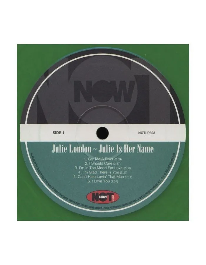 Виниловая пластинка London, Julie, Is Her Name (coloured) (5060348583233) - фото 5