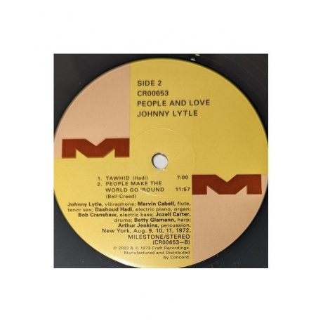 Виниловая пластинка Lytle, Johnny, People &amp; Love (0888072507906) - фото 5