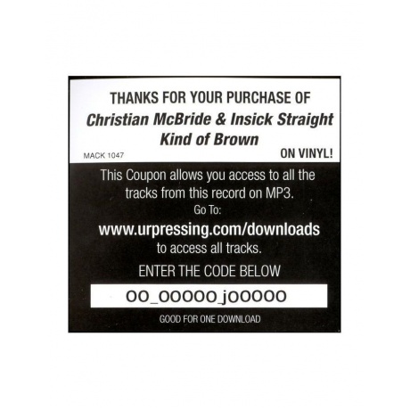 Виниловая пластинка McBride, Christian, Kind Of Brown (0673203104716) - фото 4