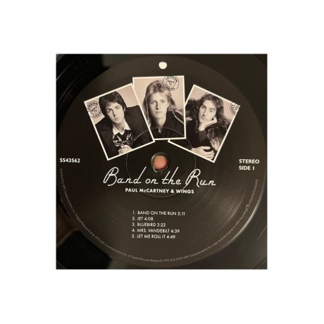 Виниловая пластинка McCartney, Paul, Band On The Run (Half Speed) (0602455435620) - фото 7