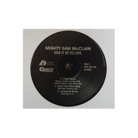 Виниловая пластинка McClain, Mighty Sam, Give It Up To Love (Analogue) (0753088001079) - фото 5