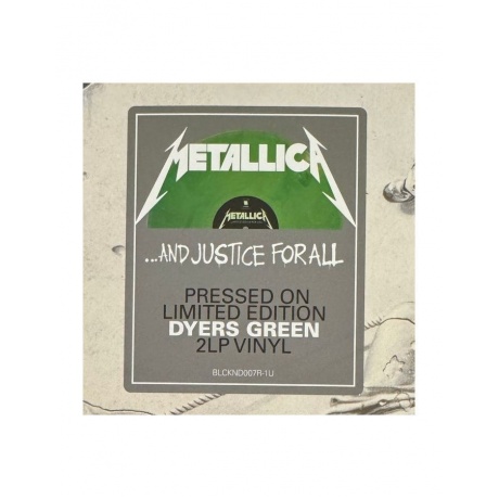 Виниловая пластинка Metallica, ...And Justice For All (coloured) (0602455725875) - фото 10