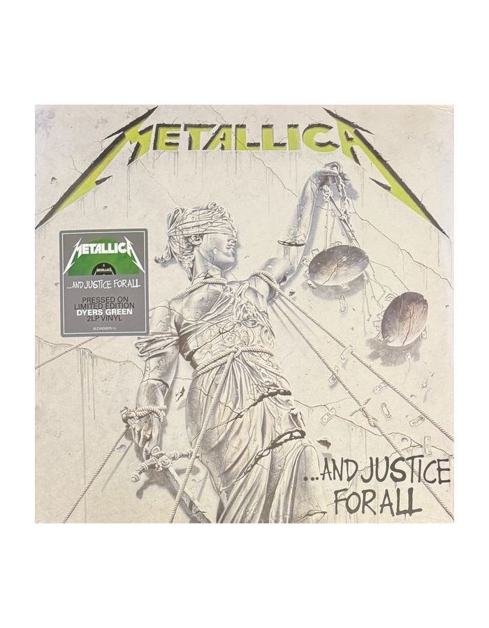 metallica metallica and justice for all 2 lp 180 gr Виниловая пластинка Metallica, ...And Justice For All (coloured) (0602455725875)
