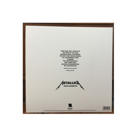 Виниловая пластинка Metallica, Death Magnetic (0856115004699) - фото 3