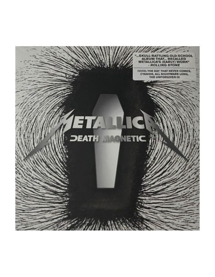Виниловая пластинка Metallica, Death Magnetic (0856115004699) supermax just before the nightmare lp спрей для очистки lp с микрофиброй 250мл набор