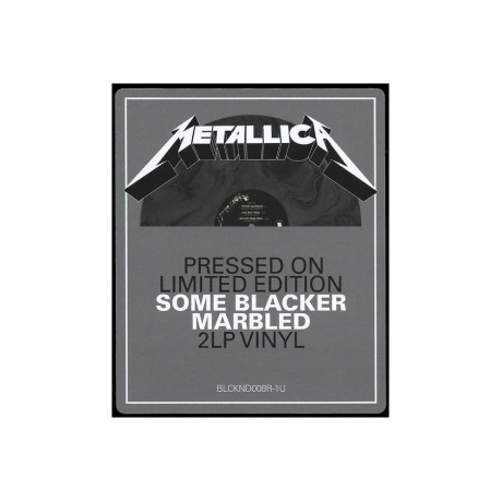 Виниловая пластинка Metallica, Metallica (coloured) (0602455725974) - фото 14