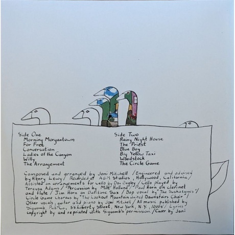 Joni Mitchell - Ladies Of The Canyon (0603497844180) виниловая пластинка - фото 2