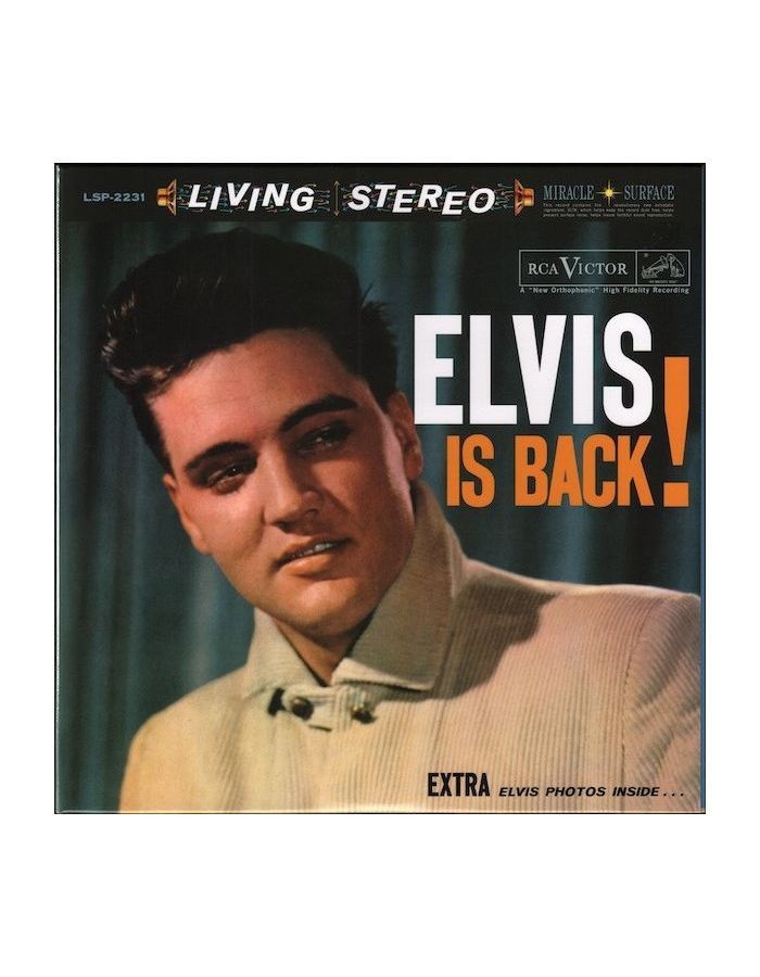 0753088005770 виниловая пластинкаpresley elvis stereo 57 analogue Виниловая пластинка Presley, Elvis, Elvis Is Back (Analogue) (0753088223174)