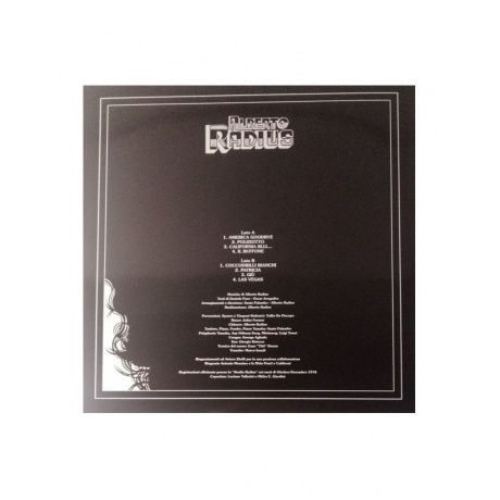 Alberto Radius - America Good-Bye (8032484343474) виниловая пластинка - фото 7