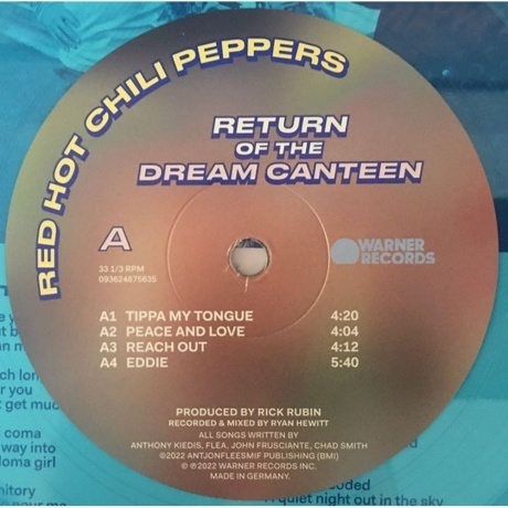 Red Hot Chili Peppers - Return Of The Dream Canteen (coloured) (0093624867364) виниловая пластинка - фото 9