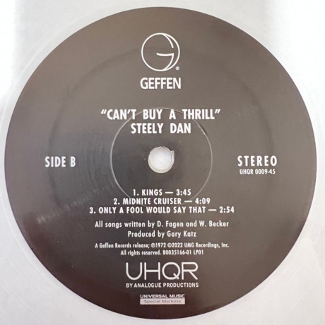 Steely Dan - Can't Buy A Thrill (Box) (Audiophile One-Step Pressing) (0753088094576) виниловая пластинка - фото 4