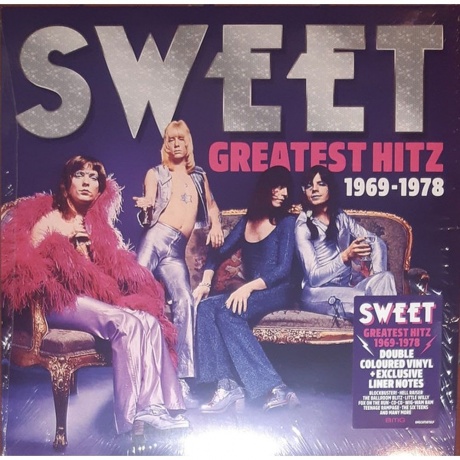 

The Sweet - Greatest Hitz (1969 - 1978) (coloured) (4050538821277) виниловая пластинка
