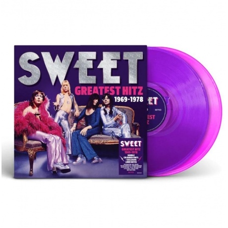 Виниловая пластинка Sweet, The, Greatest Hitz (1969 - 1978) (coloured) (4050538821277) - фото 1