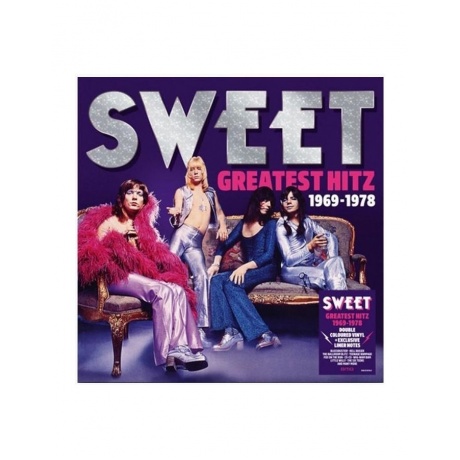 Виниловая пластинка Sweet, The, Greatest Hitz (1969 - 1978) (coloured) (4050538821277) - фото 2