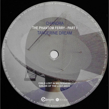 Tangerine Dream, Chandra: The Phantom Ferry - Part I (0802644809618) виниловая пластинка - фото 7