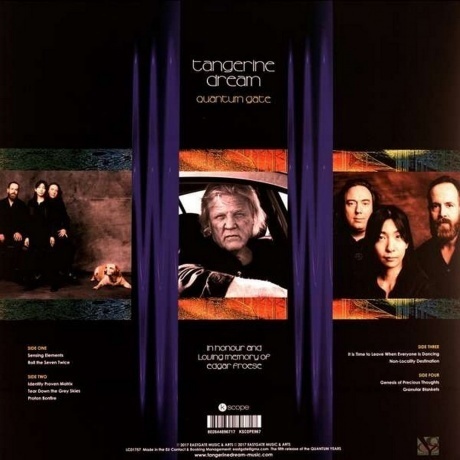 Tangerine Dream - Quantum Gate (0802644896717) виниловая пластинка - фото 2