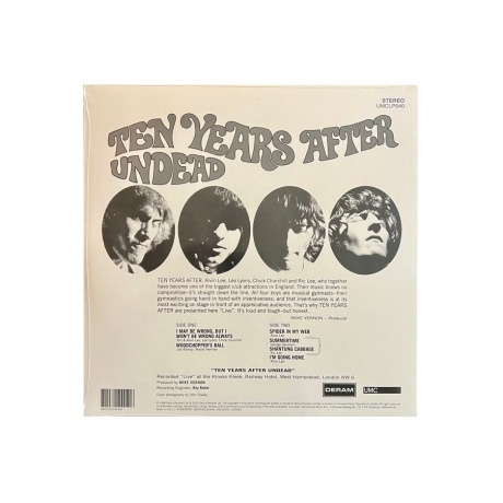 Ten Years After - Undead (0805520240406) виниловая пластинка - фото 2