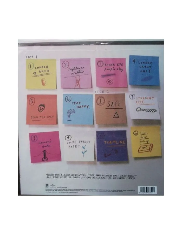 Виниловая пластинка Therapy?, Semi-Detached (coloured) (0600753985991) - фото 2