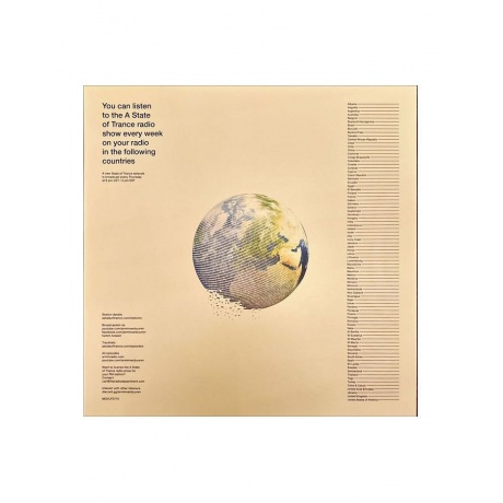 Виниловая пластинка Van Buuren, Armin, A State Of Trance Year Mix (8719262034389) - фото 4