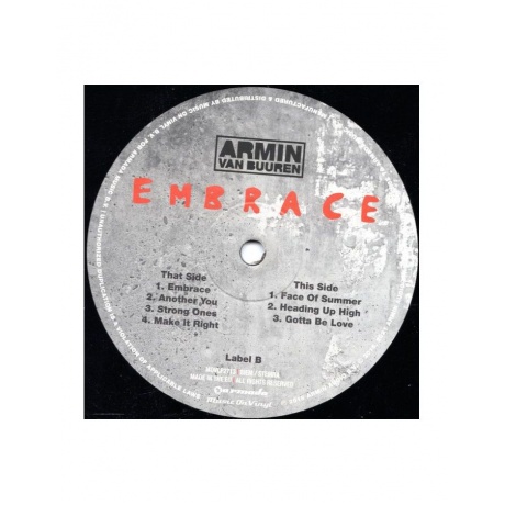 Виниловая пластинка Van Buuren, Armin, Embrace (8719262023260) - фото 6
