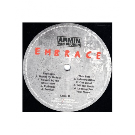 Виниловая пластинка Van Buuren, Armin, Embrace (8719262023260) - фото 8