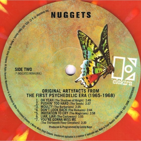Various Artists - Nuggets: Original Artyfacts From The First Psychedelic Era (1965-1968) (coloured) (0603497828586) виниловая пластинка - фото 5