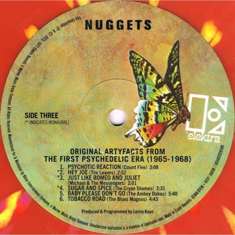 Various Artists - Nuggets: Original Artyfacts From The First Psychedelic Era (1965-1968) (coloured) (0603497828586) виниловая пластинка - фото 6